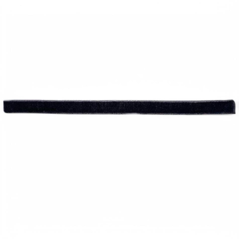 Dark Gray Velvet Choker Necklace